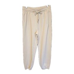 H&M Joggers, Size Medium, Beige